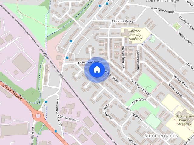 2 bedroom end of terrace house to rent