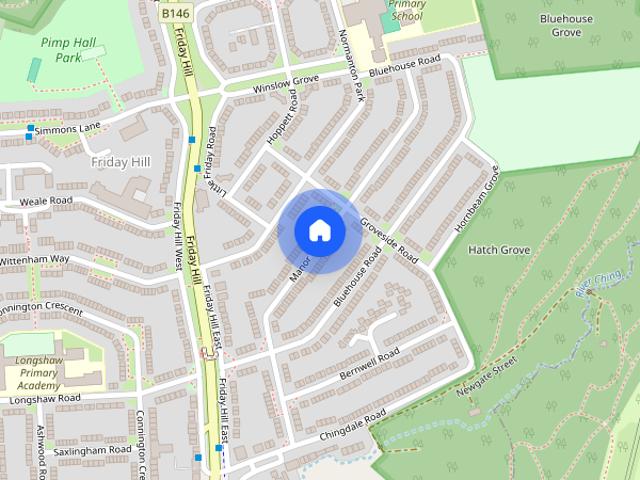 2 bedroom end of terrace house to rent
