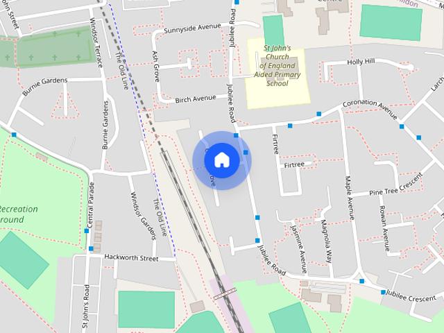 2 bedroom end of terrace house to rent