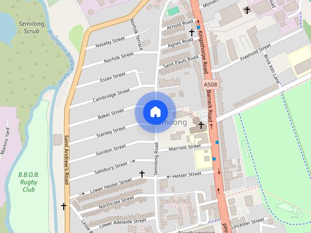 2 bedroom end of terrace house to rent