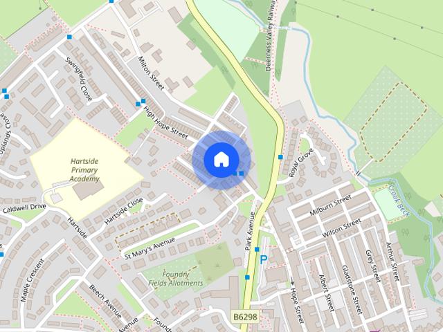 2 bedroom end of terrace house to rent