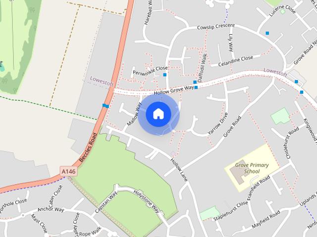 2 bedroom end of terrace house to rent