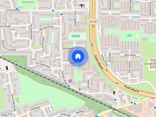 2 bedroom end of terrace house to rent