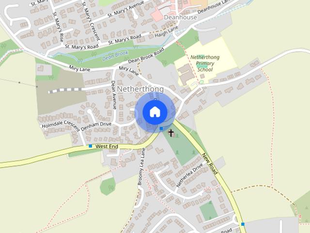2 bedroom end of terrace house to rent