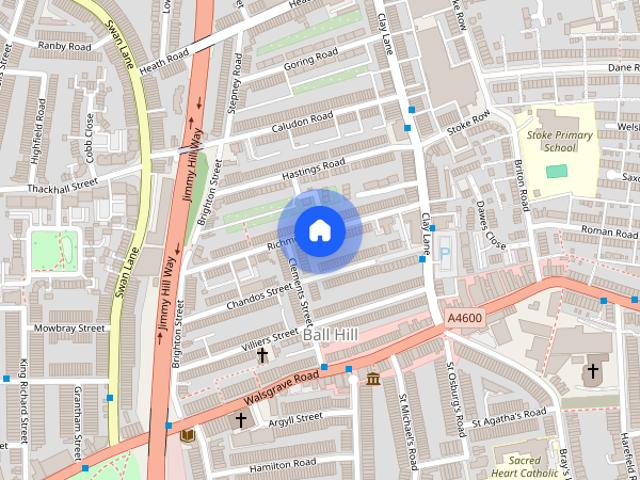 2 bedroom end of terrace house to rent