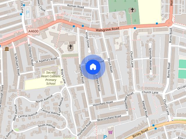 2 bedroom end of terrace house to rent