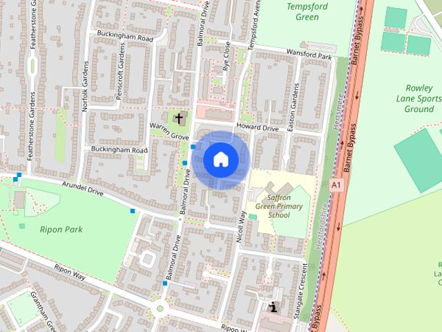 2 bedroom end of terrace house to rent