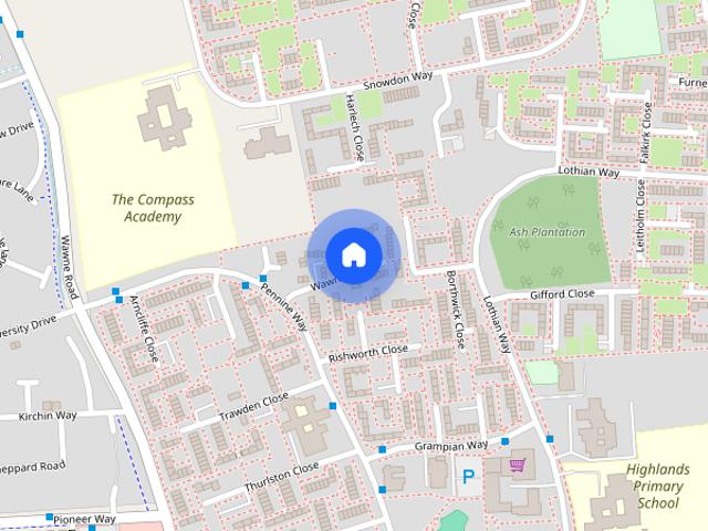 2 bedroom end of terrace house to rent