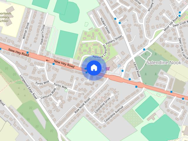 2 bedroom end of terrace house to rent