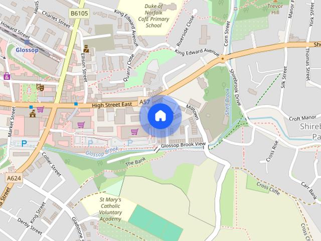 2 bedroom end of terrace house to rent