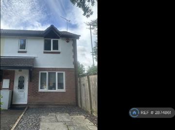 2 bedroom end of terrace house to rent