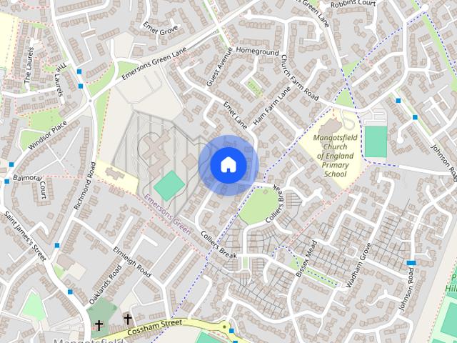 2 bedroom end of terrace house to rent