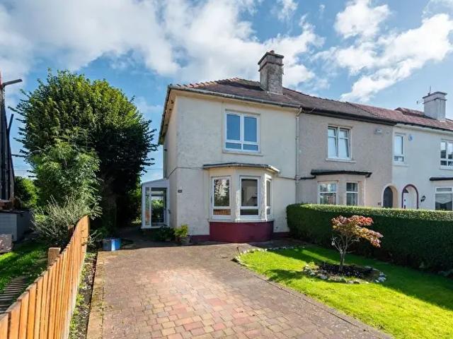 2 Bedroom End Of Terrace House To Rent In Talbot Drive, Scotstounhill, Glasgow, G13