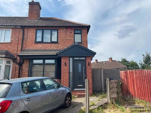 2 Bedroom End Of Terrace House To Rent In Tufnell Grove, Birmingham, B8