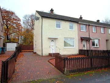 2 Bedroom End Of Terrace House To Rent In Elm Crescent, Uddingston, G71