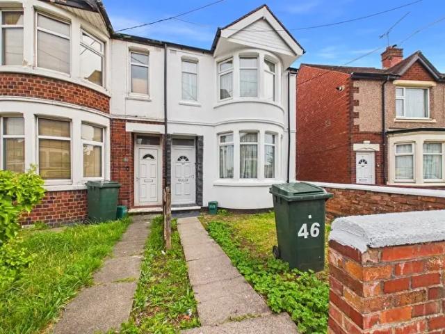 2 Bedroom End Of Terrace House To Rent In Purcell Road, Coventry, CV6
