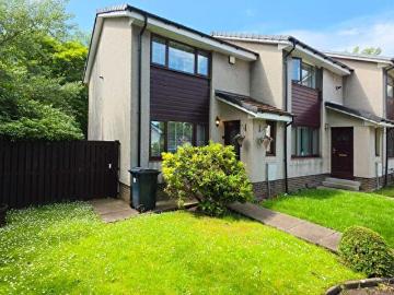 2 Bedroom End Of Terrace House To Rent In Robert Burns Quadrant, Bellshill, ML4