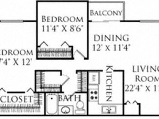 2 bedroom, Fall River MA 02720 105607733