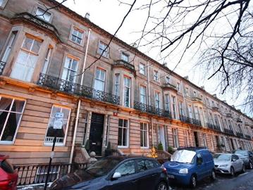 2 Bedroom Flat To Rent In G/F Buckingham Terrace, Glasgow, G12