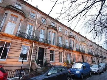 2 Bedroom Flat To Rent In G/F Buckingham Terrace, Glasgow, G12