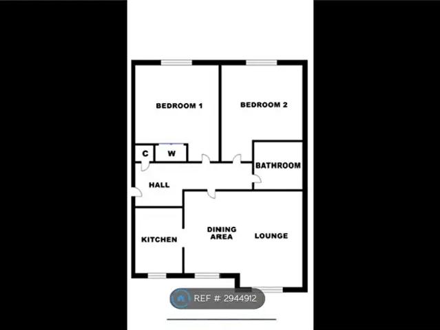 2 Bedroom Flat To Rent In Walker Street, Glasgow, G11