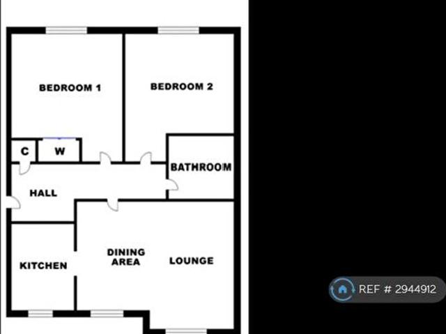 2 Bedroom Flat To Rent In Walker Street, Glasgow, G11