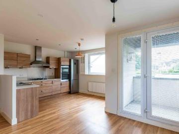 Edinburgh, Shetland - Balcony, Equipped kitchen