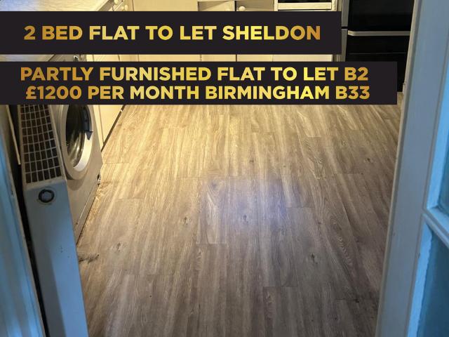 2 bedroom flat to rent