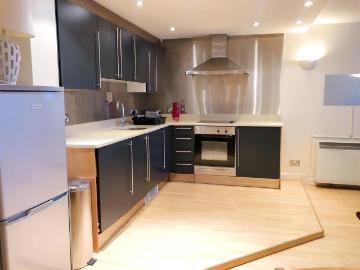 Leeds, West Yorkshire, North England - Equipped kitchen