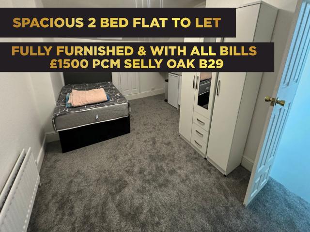 2 bedroom flat to rent