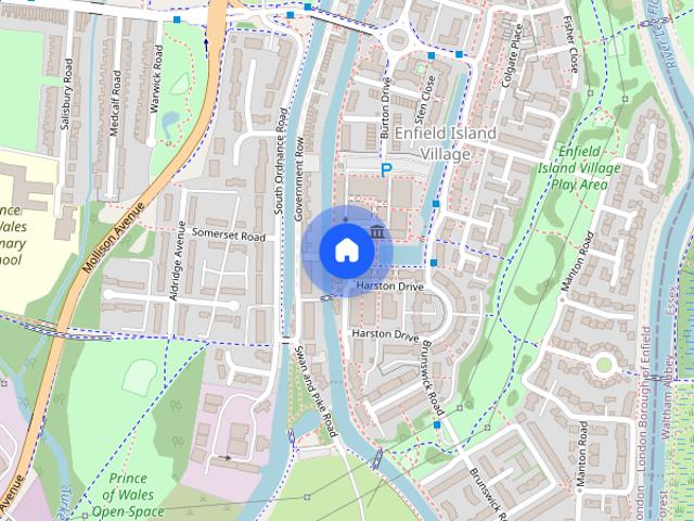 2 bedroom flat Enfield Island Village EN3
