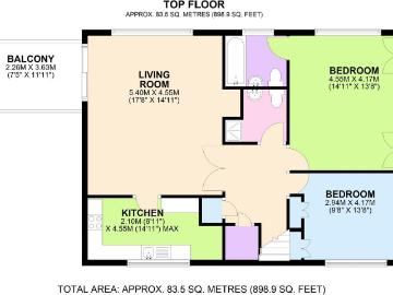 2 bedroom flat for sale
