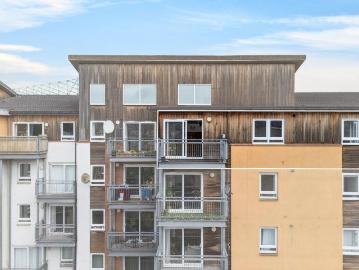 Leith, Edinburgh, Shetland - Balcony, Equipped kitchen