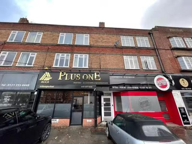 2 bedroom flat for rent in Birmingham Road, Sutton Coldfield.