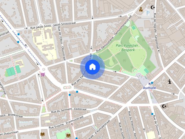 2 bedroom flat for rent in Scheut, Brussels