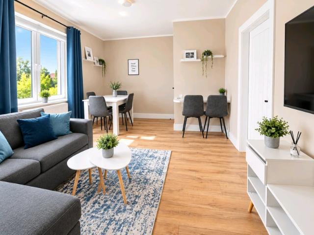 2 Bedroom Flat, Fully Furnished, Edinburgh EH5 1Np