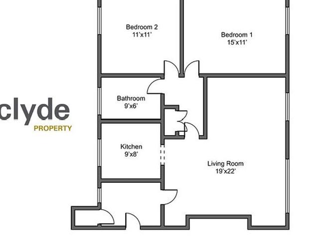 2 bedroom flat in Glasgow