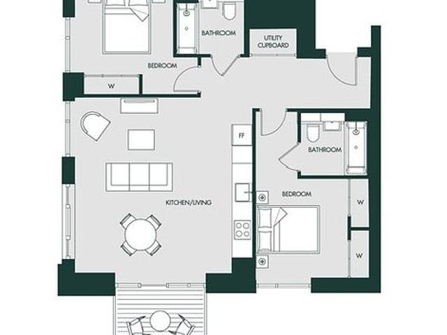 2 bedroom flat in London