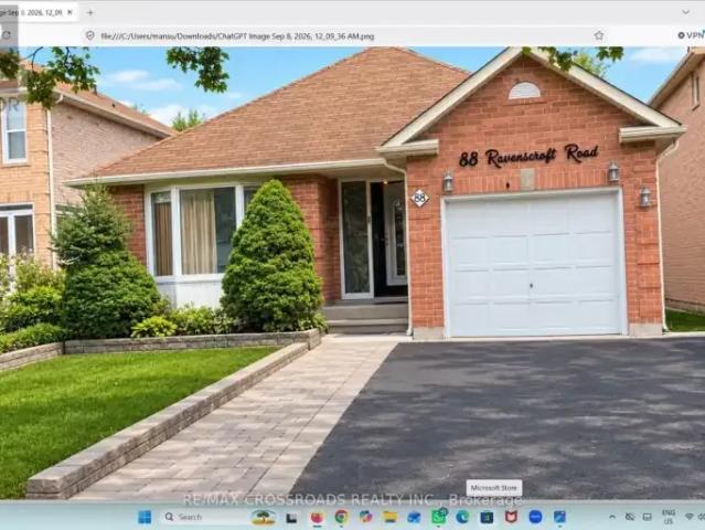 2 Bedroom House Ajax ON 105360009