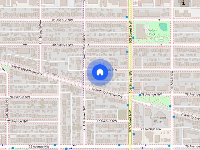 2 Bedroom house, finished basement, 2 car garage. Walking distance to U of A