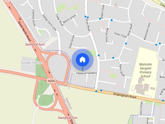 2 bedroom house to rent Ash Place, Stamford, PE9