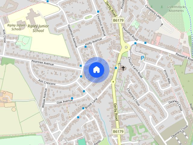 2 bedroom house to rent Derby Road, Ripley, DE5