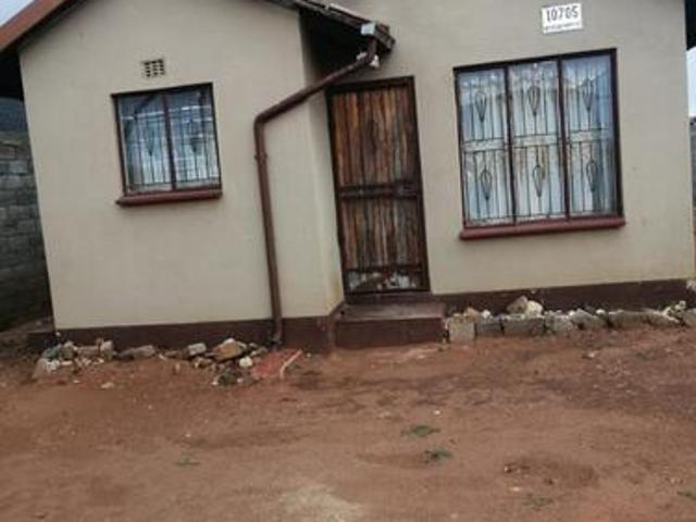 2 Bedroom House to Rent in Protea Glen