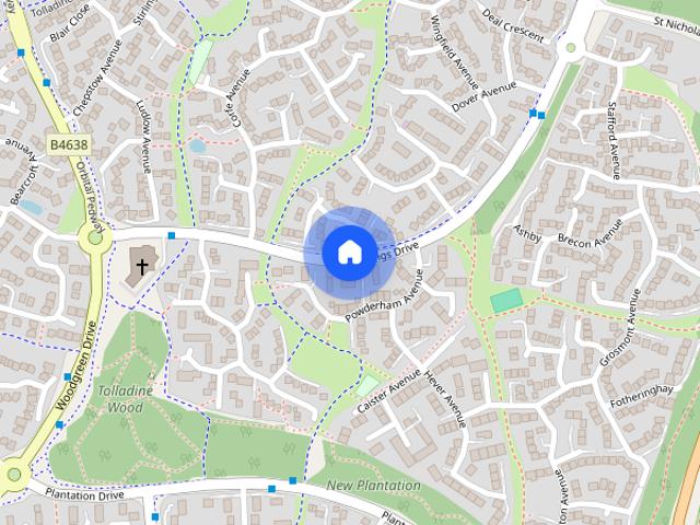 2 bedroom house to rent Powderham Avenue, Berkeley Hunderton, Warndon Villages, Worcester, WR4