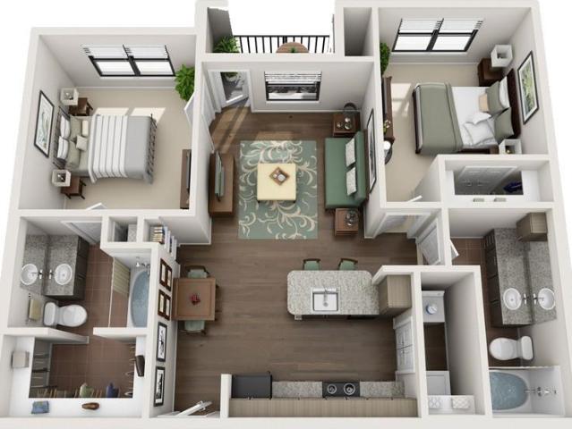 2 bedroom, Houston TX 77022 103362025