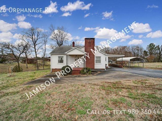 2 Bedroom Home for Rent at 726 Orphanage Rd, Concord, NC 28027