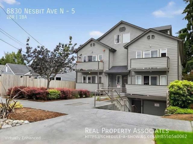 2 Bedroom Home for Rent at 8830 Nesbit Ave N #5, Seattle, WA 98103 North College Park