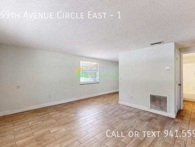 2 Bedroom Home for Rent at 1103 59th Avenue Cir E, Bayshore Gardens, FL 34203 Oneco