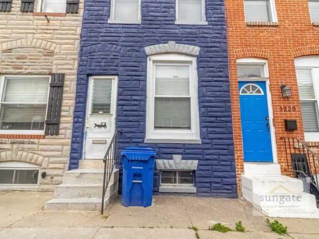 2 Bedroom Home for Rent at 1222 Sargeant St, Baltimore, MD 21223 Washington Village