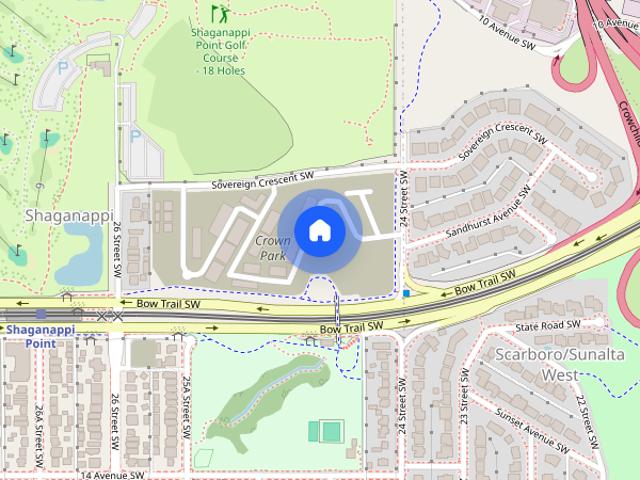 2 Bedroom in Crown Park | Walk to Golf, C Train, and River Paths